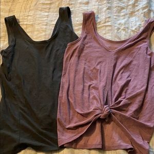 2 old navy active shirts M